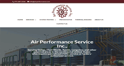 Desktop Screenshot of airperformance.com